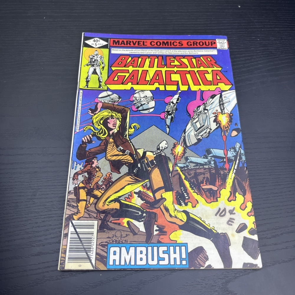 Battlestar Galactica #5 Marvel Comics July 1979 Bronze Age Sci-Fi Comic